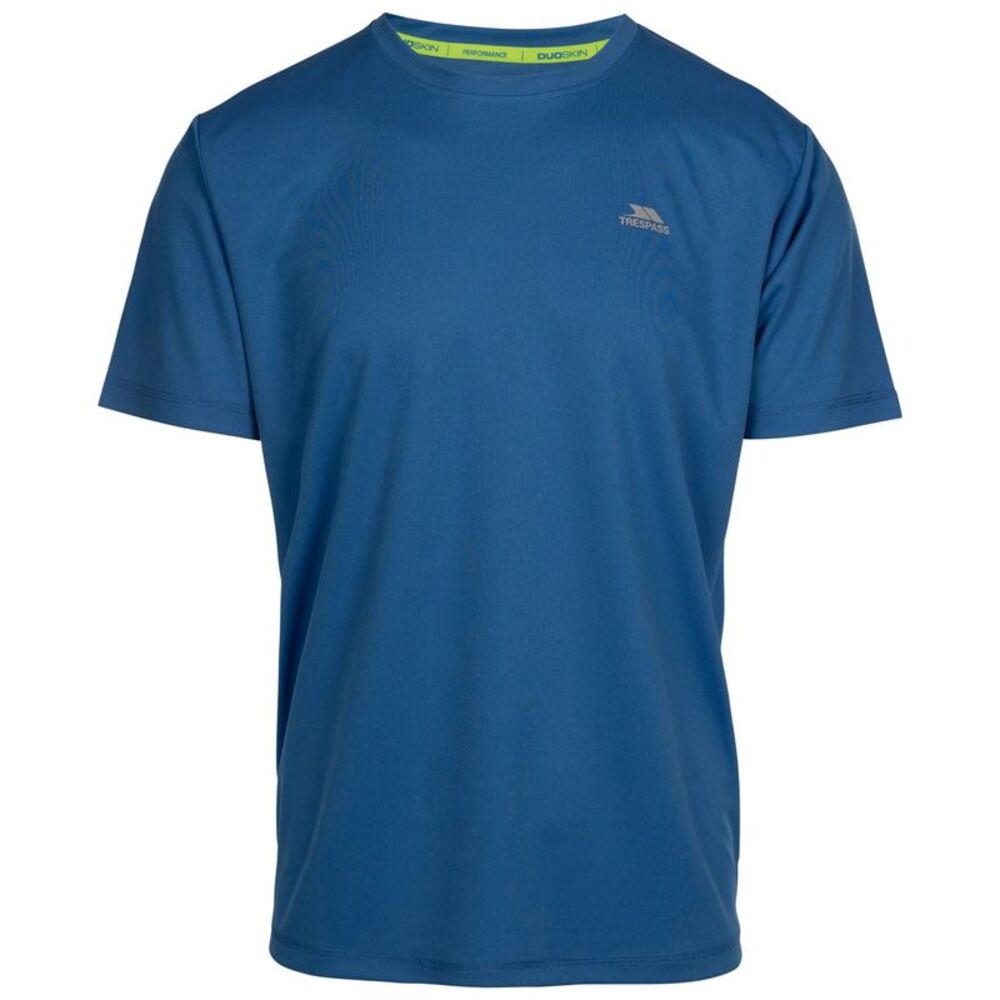 Trespass Mens Landford Active Top / Mid Blue